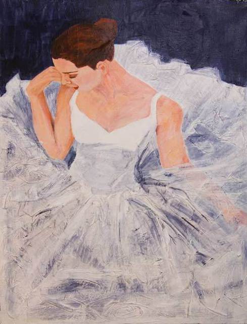 Amanda Scott  'The Ballerina', created in 2005, Original Painting Oil.