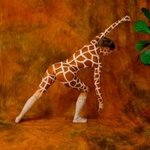 Hungry Giraffe By Amit Bar