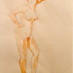 Standing nude By Amit Bar
