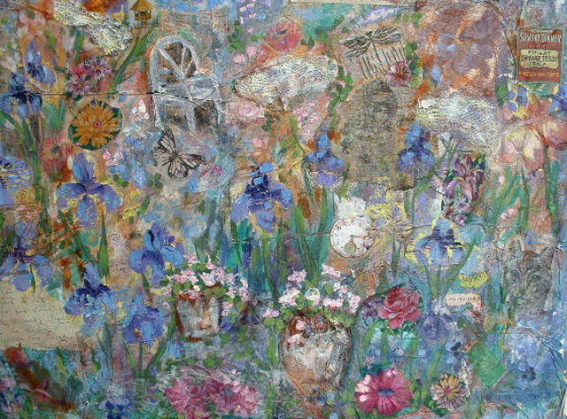 Dream Garden Collage By Andree Lisette Herz Absolutearts Com