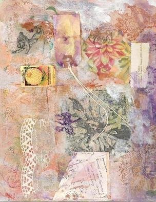 Andree Lisette Herz: 'collage 1', 2003 Collage, Abstract. Collage on water color paper...