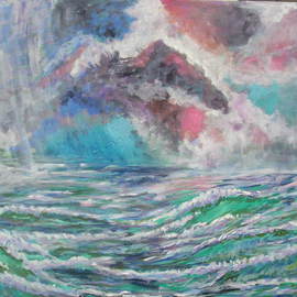 storm at sea By Andree Lisette Herz