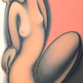 Andrew Bartosz: '1638', 2005 Oil Painting, nudes. Artist Description:       Figurative art      ...