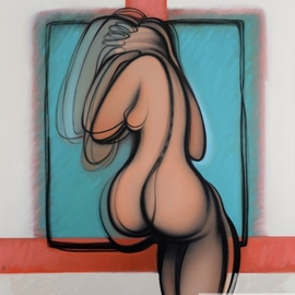 Andrew Bartosz: '1809', 2013 Oil Painting, nudes. Artist Description:  Figurative art ...