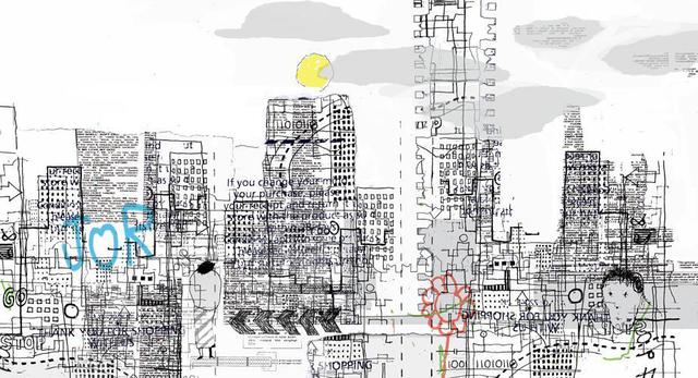 Andrew Mercer  'White City', created in 2009, Original Digital Print.