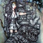 ARTEMIS and THE BEAST By Angel Piangelo Papangelou