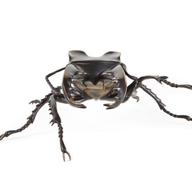 stag beetle bronze By Anne Pierce