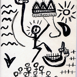 Brian Treadwell Artwork untitled, 2008 Paper, Psychic