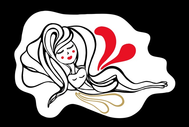 Anthea Missy  'Sleeping Lady', created in 2015, Original Animation.