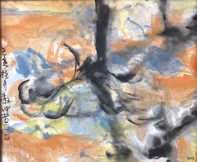 Chongwu Ao  'Sh 5 Autumn Harvest', created in 2019, Original Painting Ink.