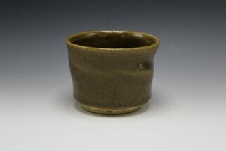 Alyssa Parsons: 'green swirl tea bowl', 2023 Wheel Ceramics, . Green Swirl Tea Bowl. Hand thrown and hand glazed. ...