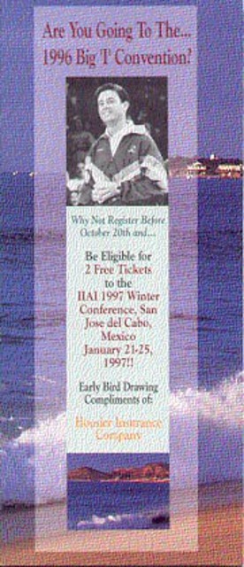 Alice Pickler  '1996 IIAI Convention Brochure', created in 1996, Original Illustration.