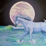 Comet Wave Mustang Moon, Environmental Artist Apollo