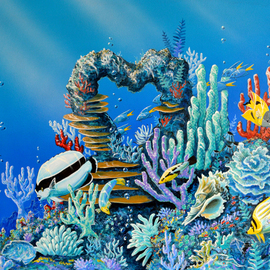 Reef Luvin It By Environmental Artist Apollo