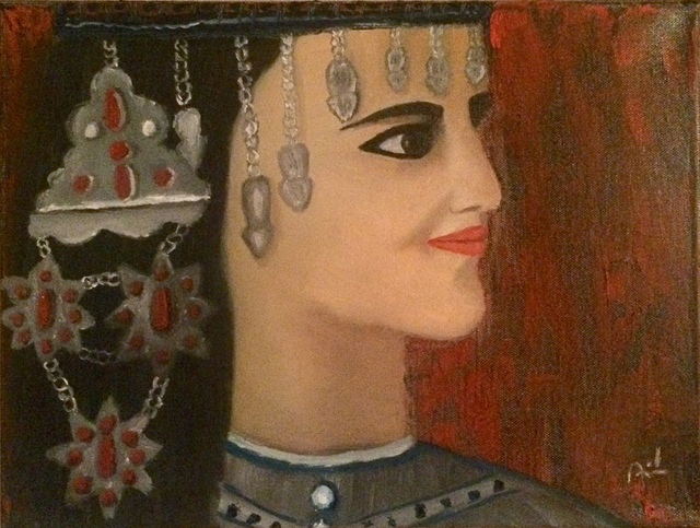 Aqil Israfilov  'Turkana', created in 2017, Original Painting Oil.