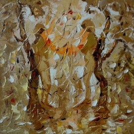 Ara Ghevondyan: 'composition meeting', 2014 Oil Painting, Impressionism. Artist Description: Meeting, love, waiting...