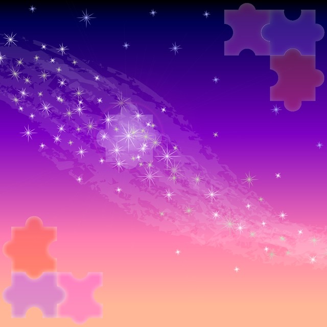 W Arisara  'Milky Puzzle Way', created in 2020, Original Digital Art.