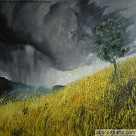 Felfalusi Arpad: 'wet kiss', 2013 Oil Painting, nature. Artist Description:    oil on canvas      ...