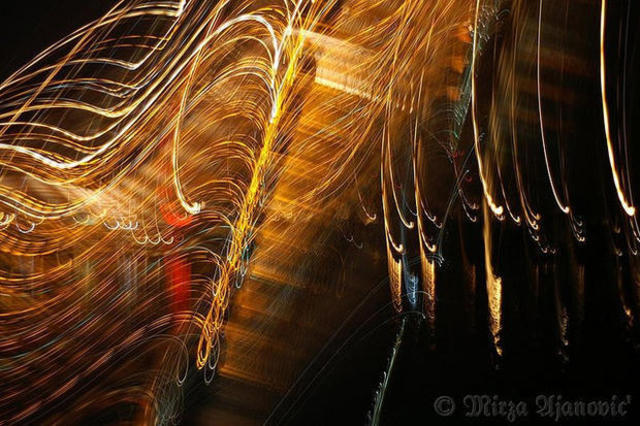 Mirza Ajanovic  'Painting MUSIC With Light 2', created in 2005, Original Photography Color.