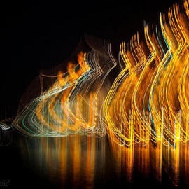 Painting MUSIC with Light 3 By Mirza Ajanovic