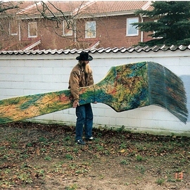 Bo Sigvardson: 'big brush', 1991 Wood Sculpture, Figurative. Artist Description: The worlds largest paintbrush...