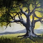 Tree In Summer, Janet Lapelusa
