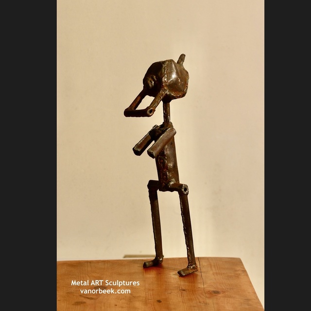 David Vanorbeek  'Art Africaine Figuratif', created in 2020, Original Sculpture.