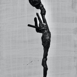 David Vanorbeek: 'praying mantis', 2021 Sculpture, Abstract. Artist Description: Abstract Praying Mantis...