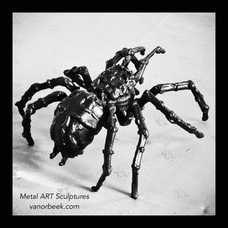 David Vanorbeek: 'tarentule', 2016 Steel Sculpture, Figurative. Spider- art...