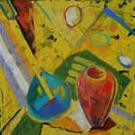 Still Life In A Yellow Ligth, Federico Winqvist Estrada