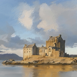 Eilean Donan Castle By Allan. Roger. Thistleton