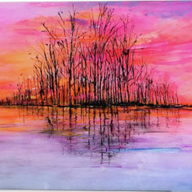 wetlands sunset By Jack Diamond