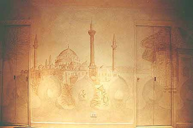 Artist Jean Charles Dicharry. 'Istanbul' Artwork Image, Created in 2003, Original Painting Acrylic. #art #artist