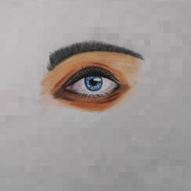 eye sketch By Gurpreet Singh