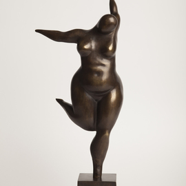 Veaceslav Jiglitski: 'fall', 2015 Bronze Sculpture, Body. Artist Description: This sculpture is from limited edition seria  Seasons  signed by Veaceslav Jiglitski. This sculpture represents the  Fall  season. ...