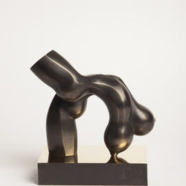 Veaceslav Jiglitski: 'nude', 2018 Bronze Sculpture, Body. Artist Description: This sculpture represents the beauty of woman s body. ...