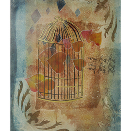 golden cage By Frank Hoffmann