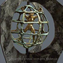 Stephanie Grimes: 'Man', 2005 Mixed Media Sculpture, Figurative. Artist Description: This sculpture represents 