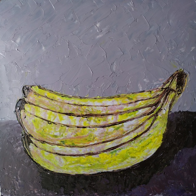Igor Matselik  'Banana', created in 2022, Original Painting Oil.