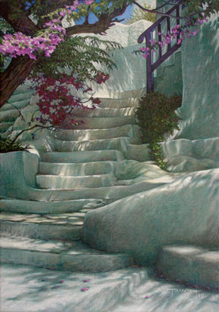 Brian Aurelio Piccini  'Steps V', created in 2012, Original Painting Acrylic.
