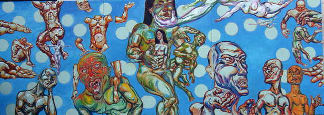 Artist Michael Chomick. 'Emancipation' Artwork Image, Created in 2000, Original Mixed Media. #art #artist