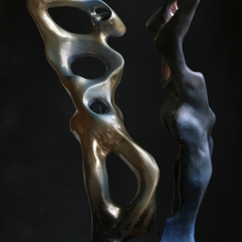 Rogier Ruys: 'Trumpeter', 2016 Bronze Sculpture, Music. Artist Description: Figurative Music sculpture Trumpeter ...