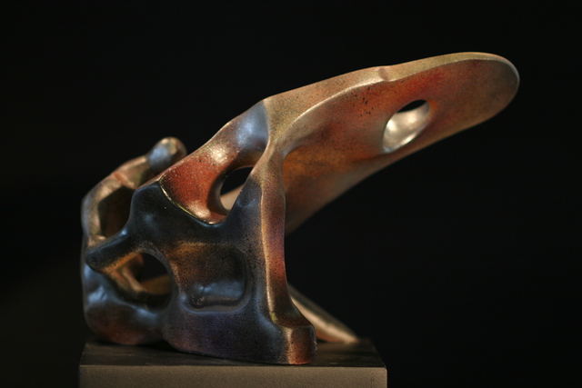 Rogier Ruys  'WING', created in 2016, Original Sculpture Bronze.