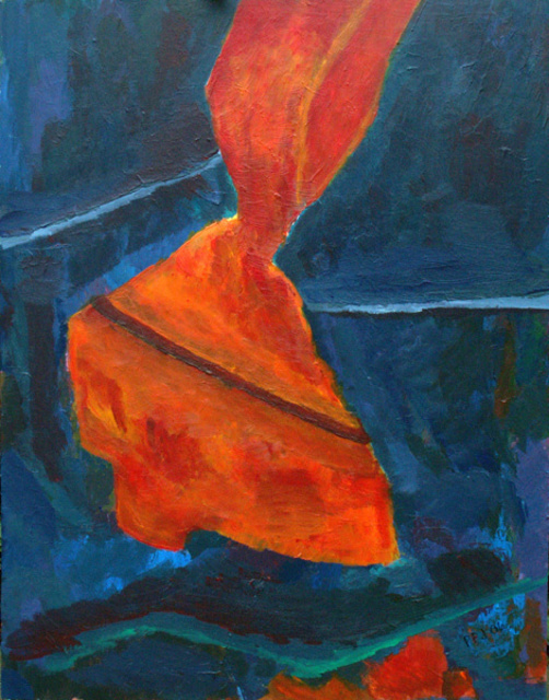 Palle Adamos Finn Jensen  'Composition VII', created in 2006, Original Painting Acrylic.