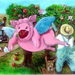 Flying Pigs in My Orchard By Sue Conditt