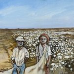 Young Cotton Pickers By Sue Conditt