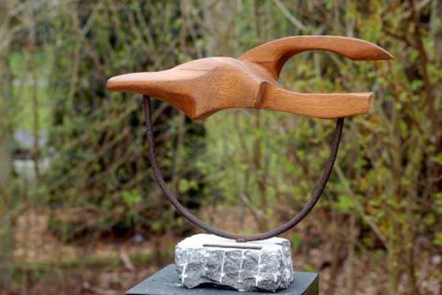 Artist Geert Vanderplancke. 'BIRD' Artwork Image, Created in 2012, Original Sculpture Wood. #art #artist