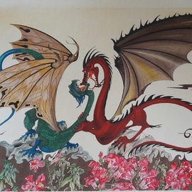 snap dragons By Rhoda Taylor