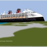 Disney Cruise Ship By Michael Chatman