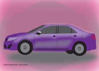 Michael Chatman: 'The Toyota', 2013 Digital Art, Automotive.             A digital depiction of the Toyota sedan.   ...